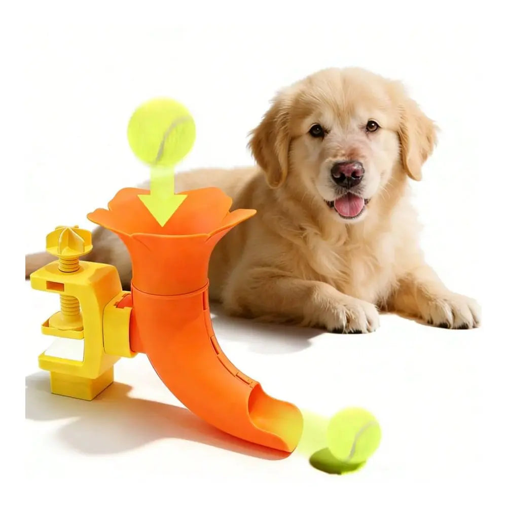Adjustable Indoor Ceiling Mount Nylon Dog Ball Launcher