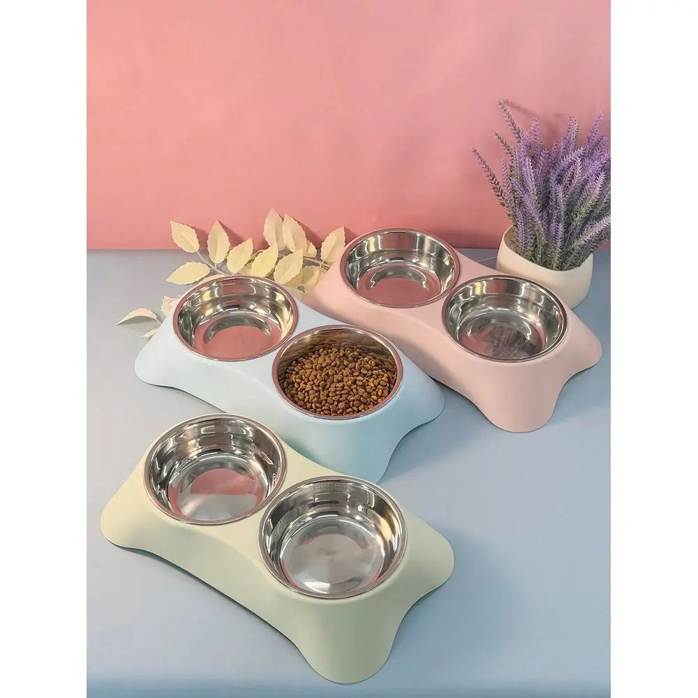 Premium Stainless Steel Dog And Cat Food Water Bowls