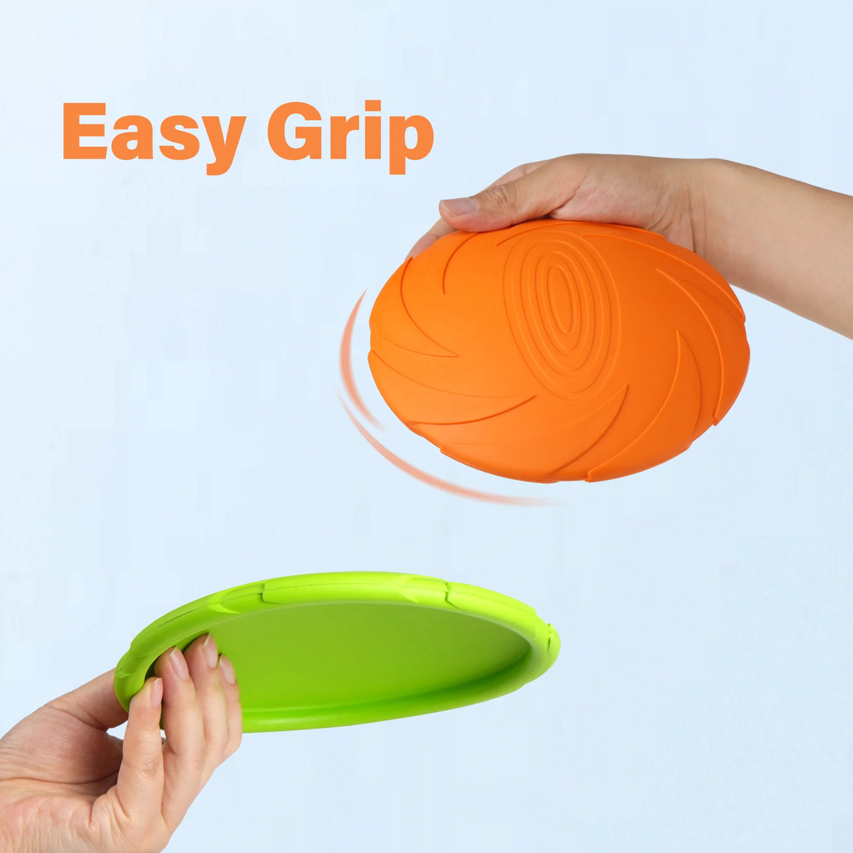 Durable Rubber Floating Flying Disc Dog Toy for Water Play