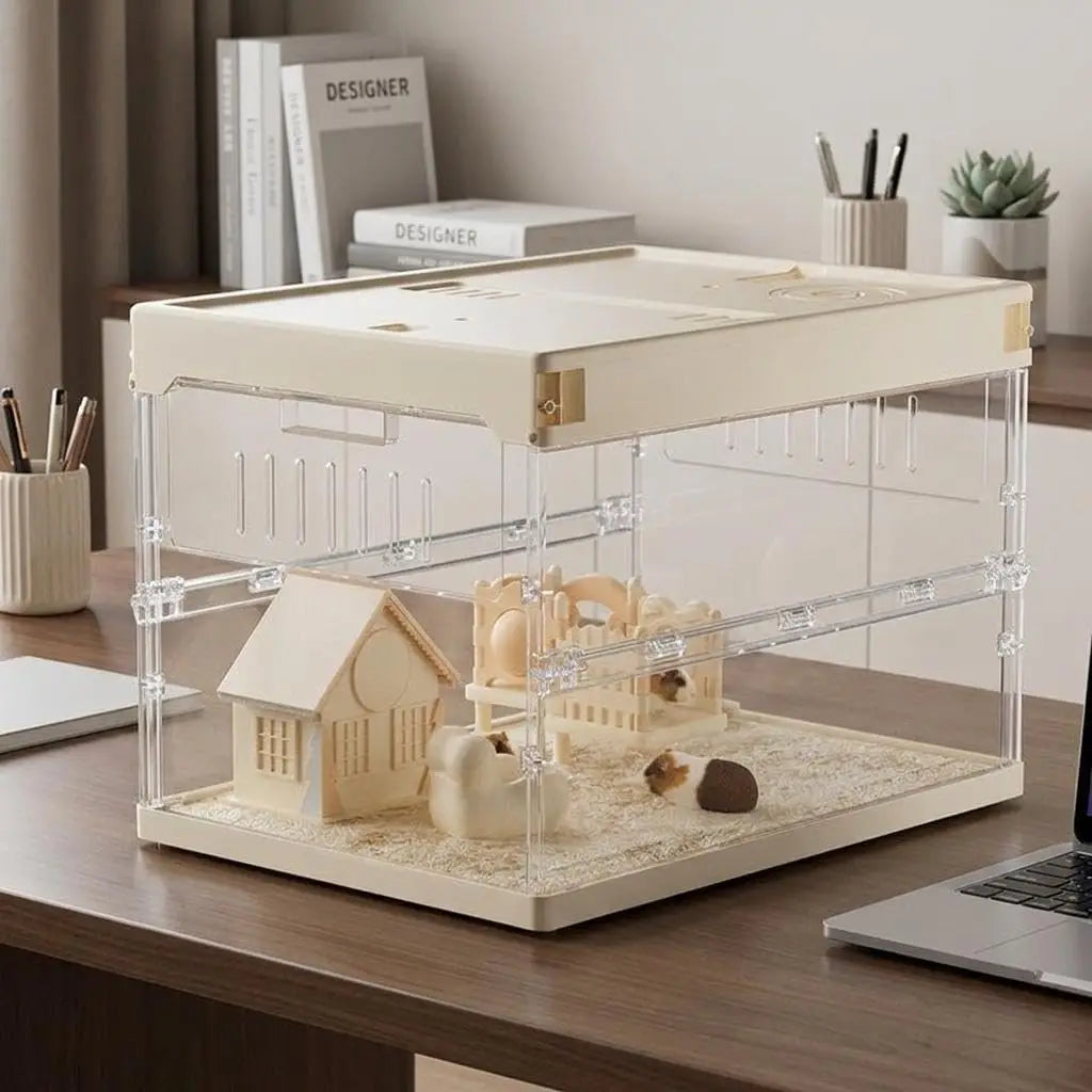 MeterMall Small Animal Cage Starter Kit With Six Accessories