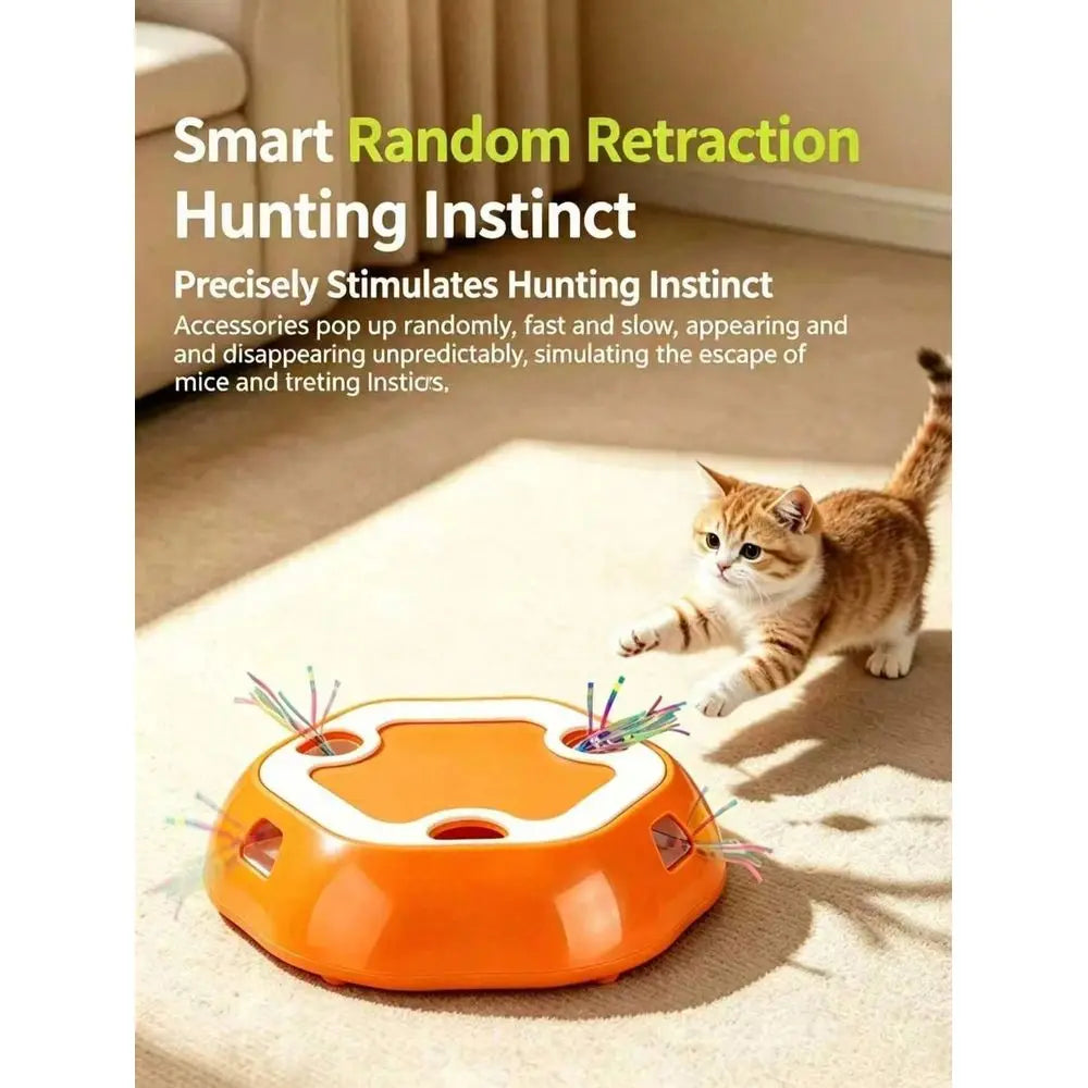 Electronic Interactive Cat Toy Automatic Motion Activated Hide Seek