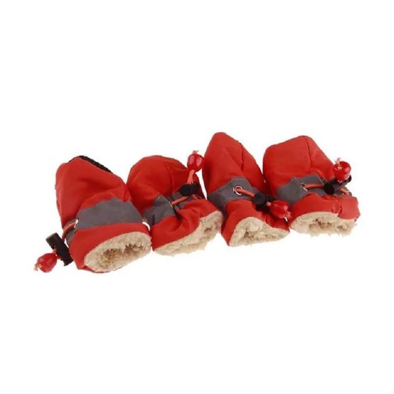 Antiskid Waterproof Puppy Dog Shoes Soft Soled Winter Boots