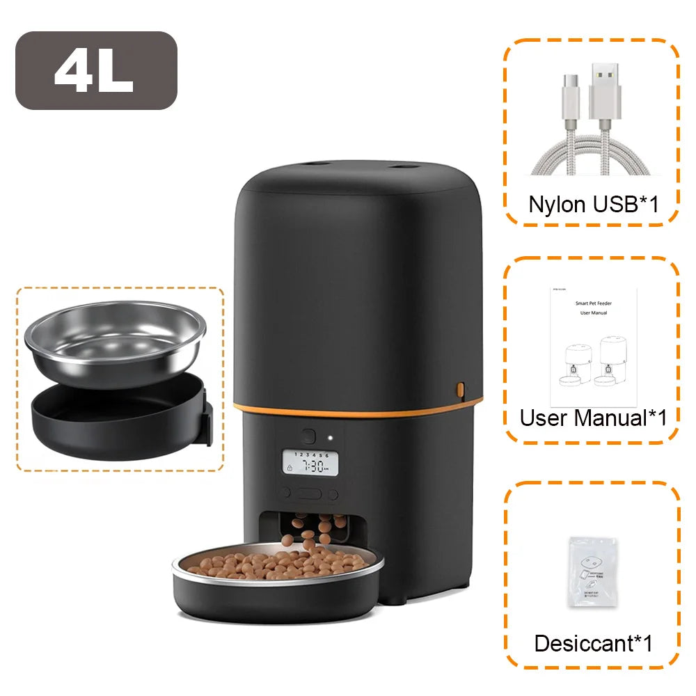 Furpipi Automatic Timed Pet Feeder For Cats And Dogs