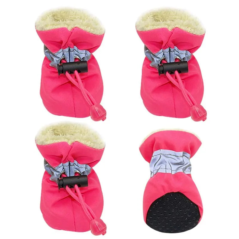 Antiskid Waterproof Puppy Dog Shoes Soft Soled Winter Boots