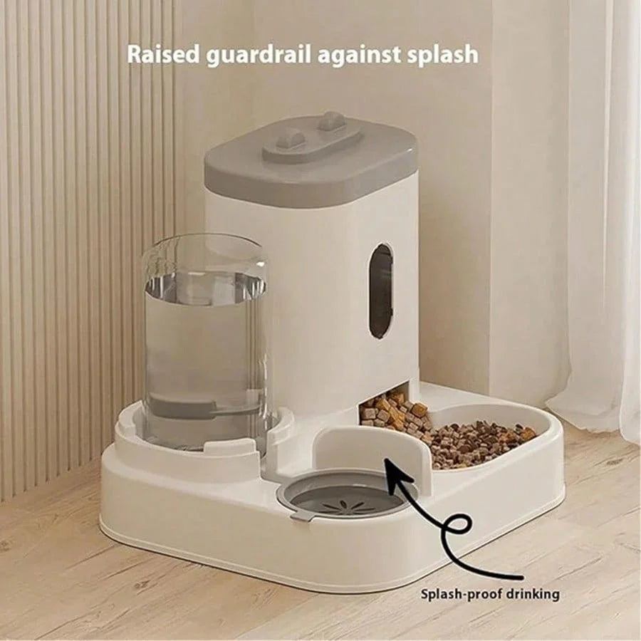 Automatic Cat Feeder With Quantitative Feeding And Large Capacity
