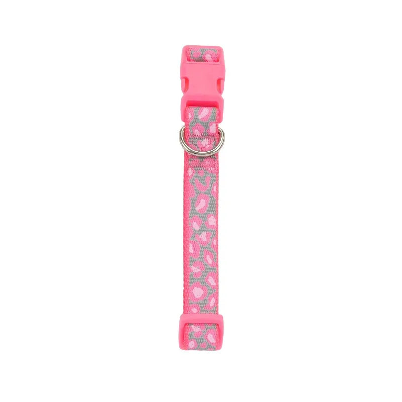 Reflective Adjustable Polyester Dog Collar for Everyday Visibility