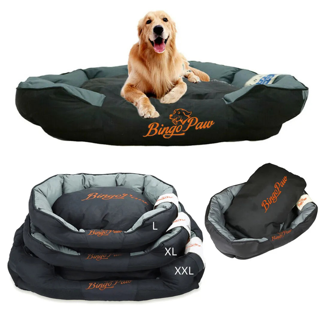 Bingopaw Orthopedic Waterproof Sofa Dog Bed With Washable Cover