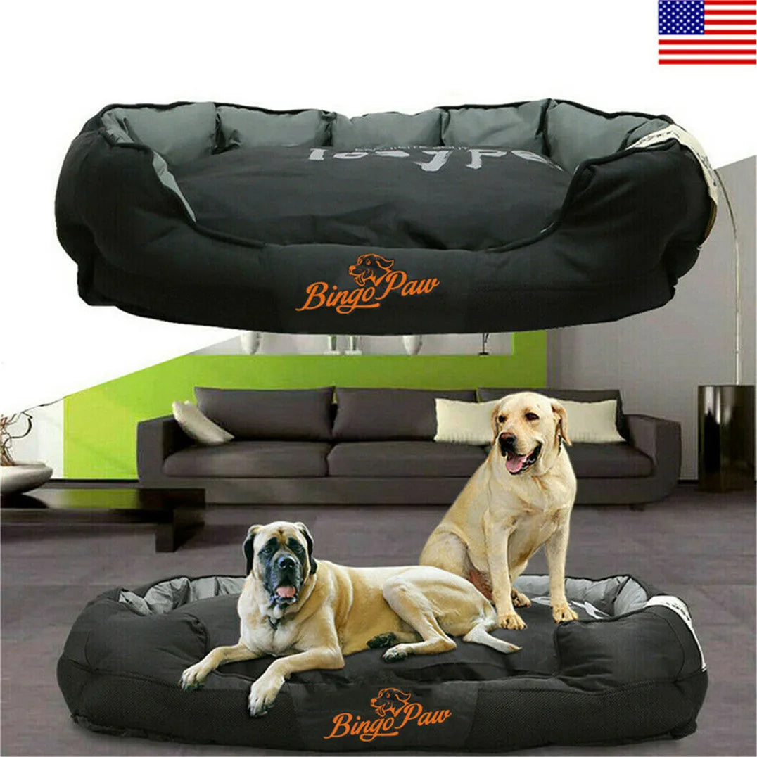 Bingopaw Orthopedic Waterproof Sofa Dog Bed With Washable Cover