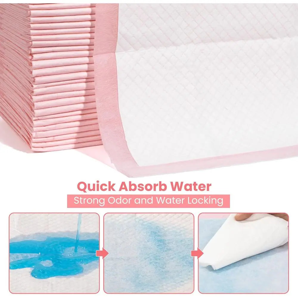 Disposable Puppy Training Pads Ultra Absorbent Leak Proof Quick Dry