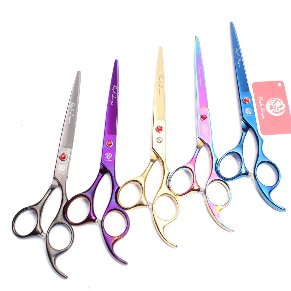 Professional Stainless Steel Curved Dog Grooming Scissors