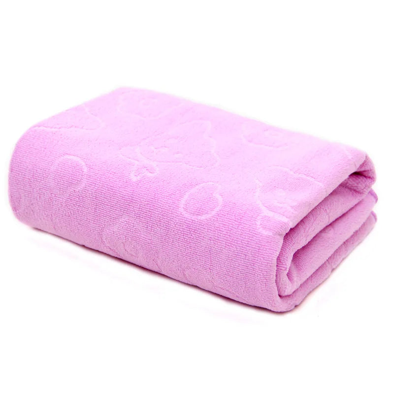 Soft Super Absorbent Pet Bath Towel for Dogs and Cats