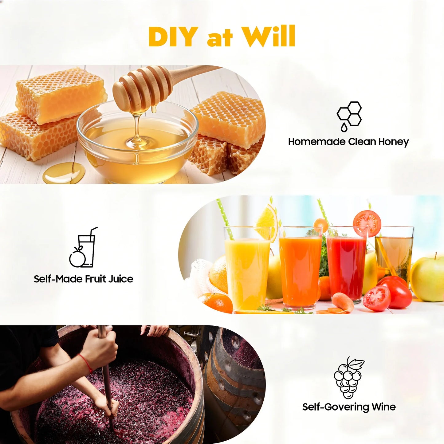 Manual Stainless Steel Honey Presser With Nylon Beekeeping Filter
