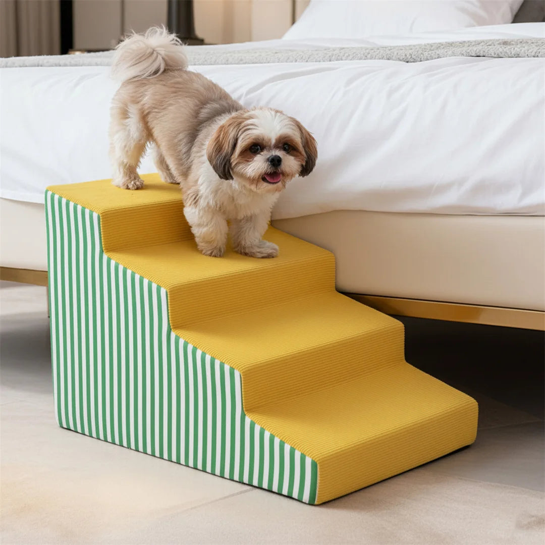 High Density Foam Dog Stairs Non Slip Ramp For Dogs