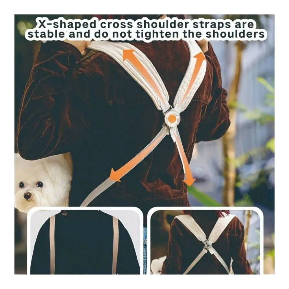 Fluffy Pet Carrier Backpack With Breathable Cotton Lining