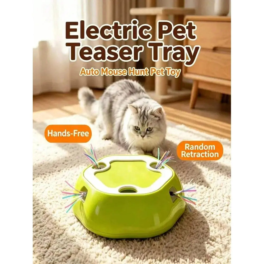 Electronic Interactive Cat Toy Automatic Motion Activated Hide Seek