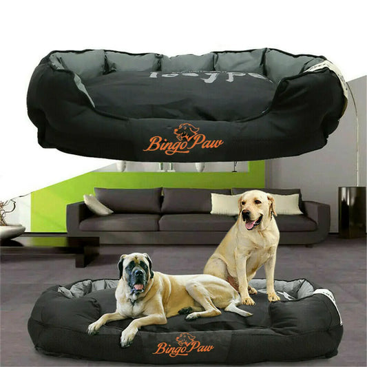 Bingopaw Orthopedic Waterproof Sofa Dog Bed With Washable Cover