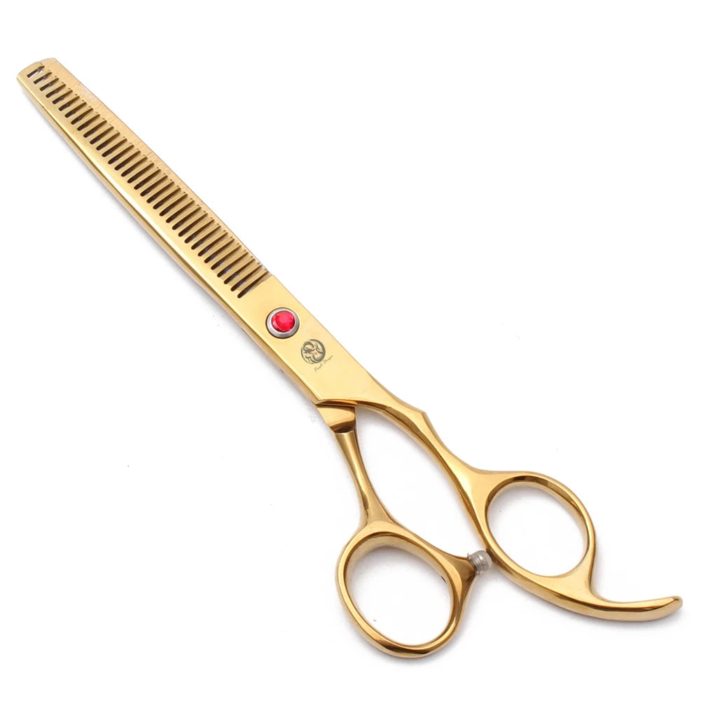 Professional Stainless Steel Curved Dog Grooming Scissors