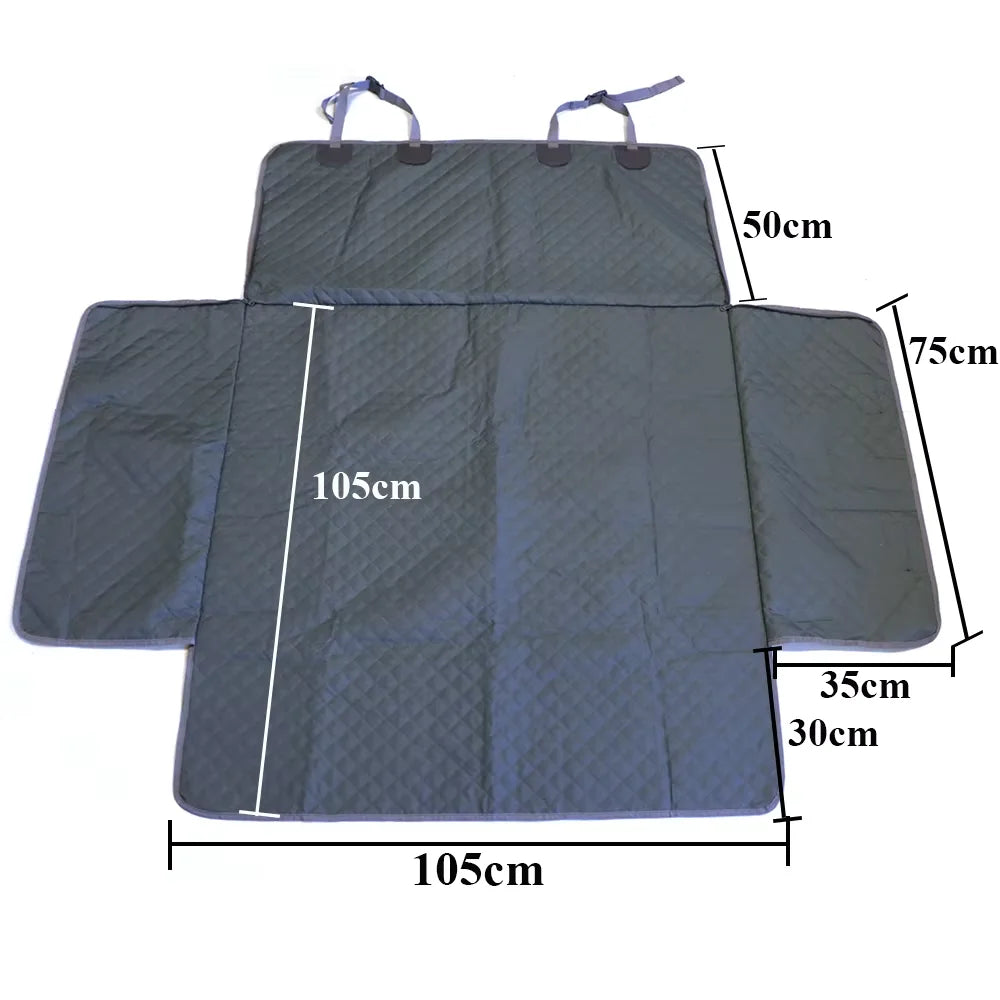 Breathable Waterproof Dog Car Trunk Cargo Seat Cover Liner