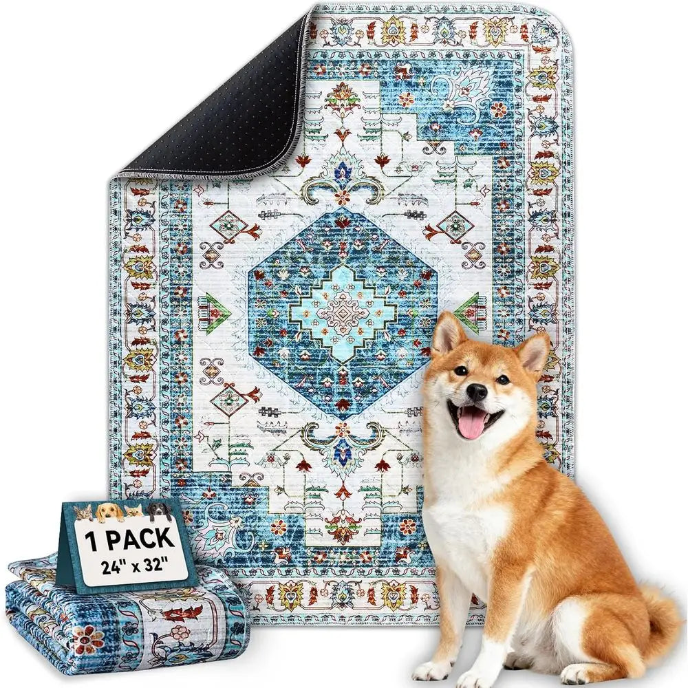 Washable Reusable Absorbent Dog Training Pee Pads Leak Proof