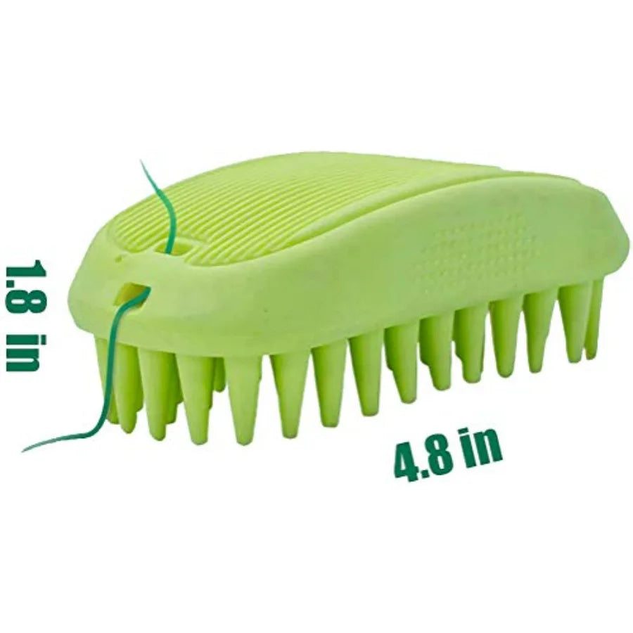 Silicone Pet Shampoo Brush For Grooming Dogs And Cats