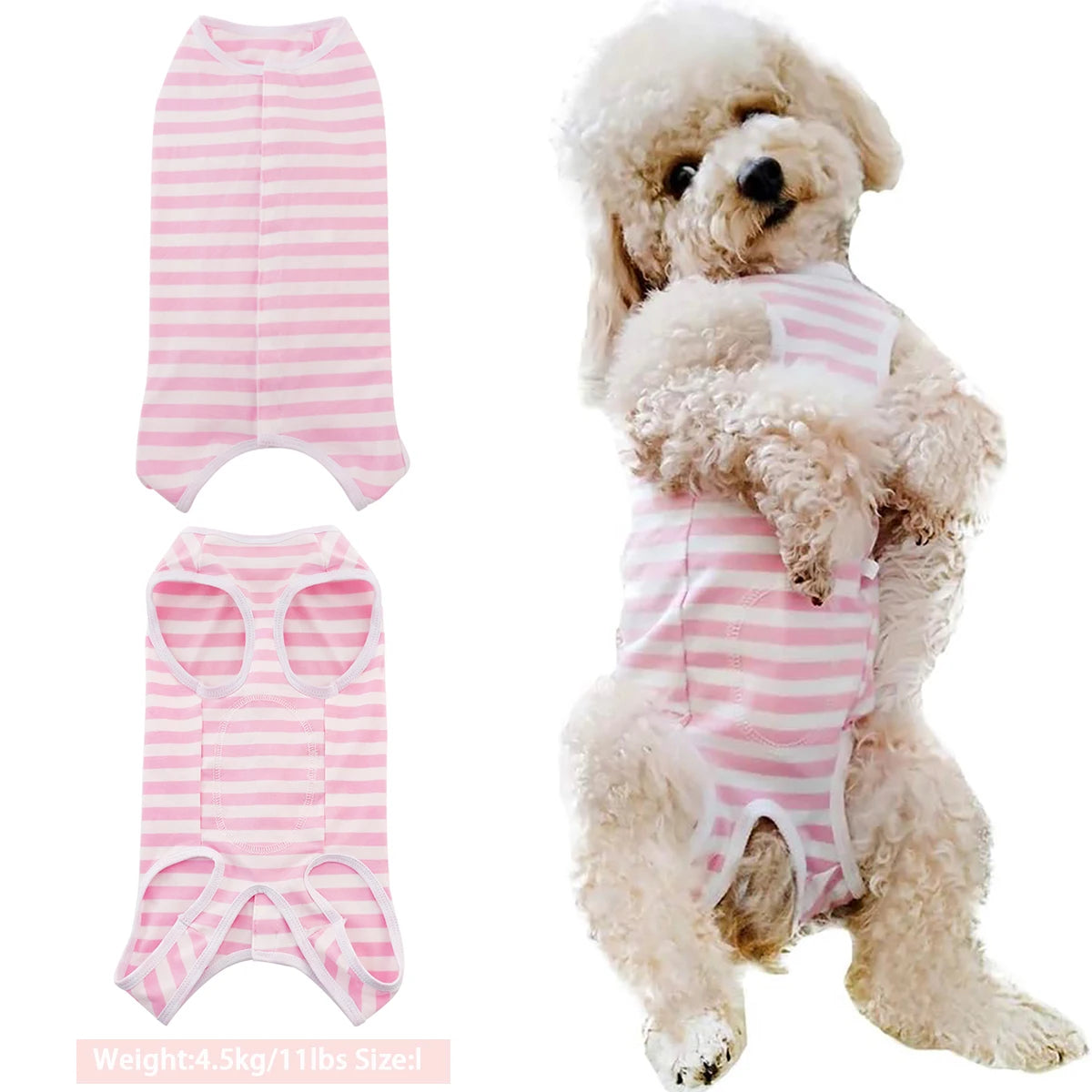 Premium Dog Recovery Suit For Post Surgery And Wound Protection