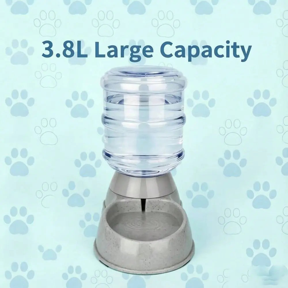 Dual Capacity Automatic Pet Water Fountain Spill Proof Design