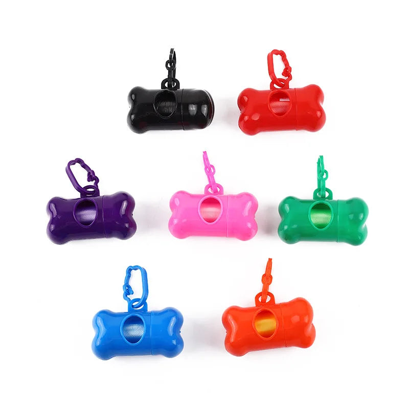Bone Shaped Dog Waste Bag Holder For Outdoor Strolls