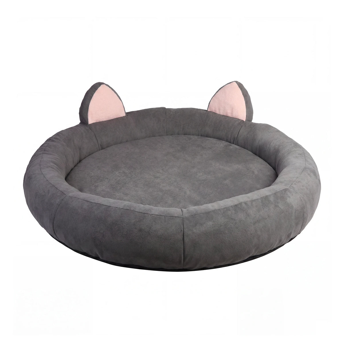 Memory Foam Dog Bed With Supportive Bolster For Senior Dogs