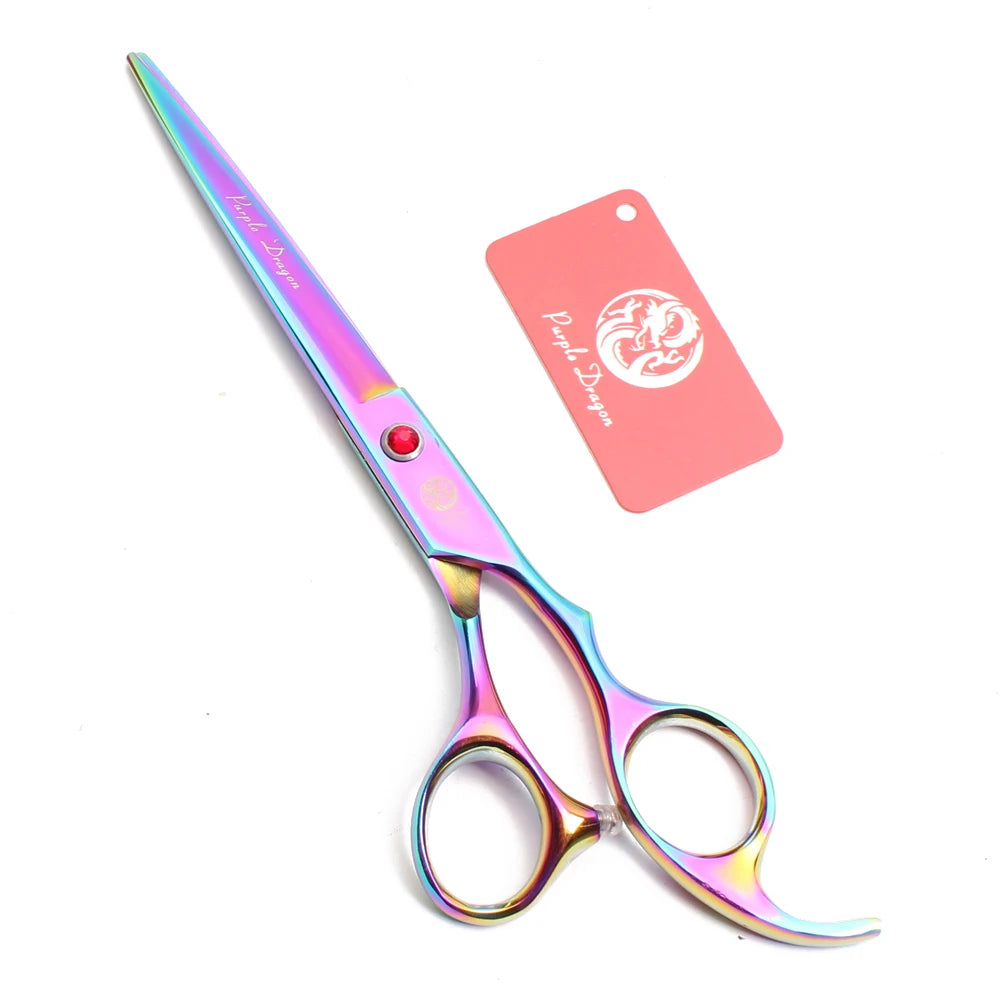 Professional Stainless Steel Curved Dog Grooming Scissors