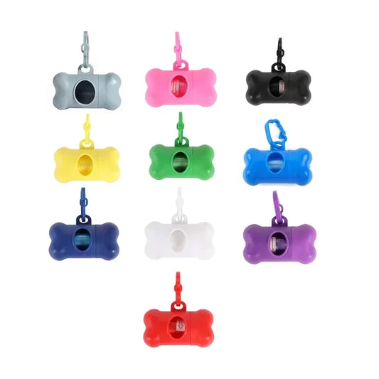 Bone Shaped Dog Waste Bag Holder For Outdoor Strolls