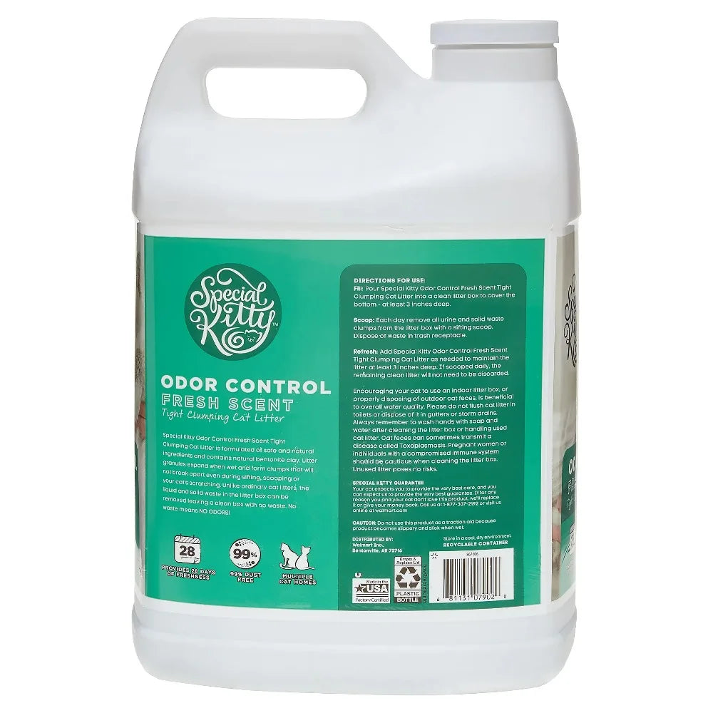 Fresh Scent Clumping Clay Cat Litter With Odor Control