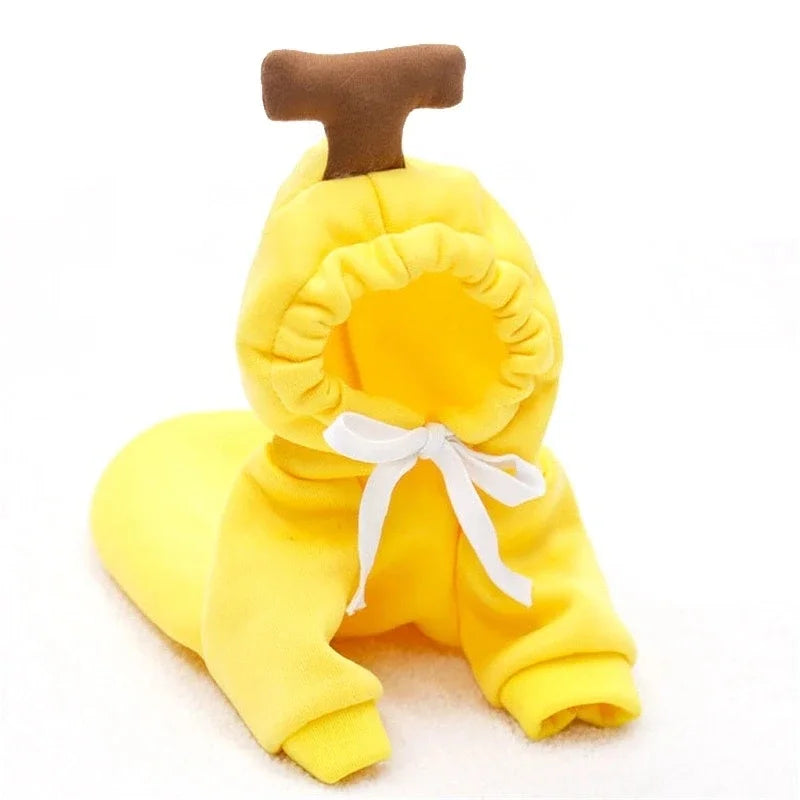 Wangmeow Fruit Dog Hoodie Warm Fleece Clothes for Small Dogs