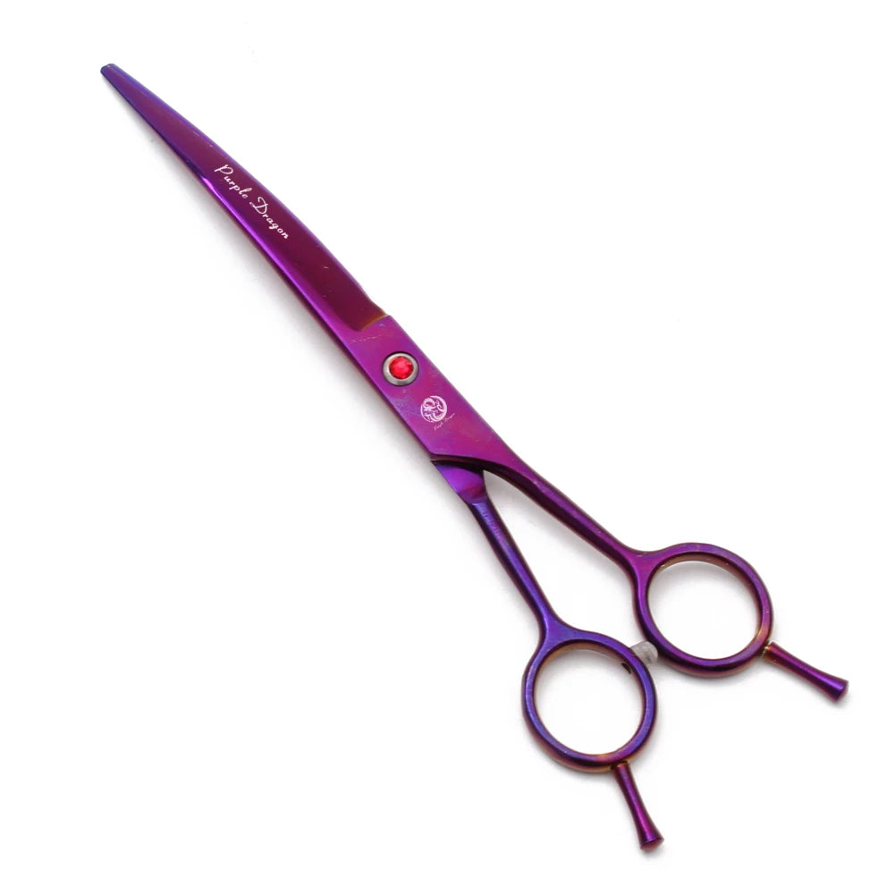 Professional Stainless Steel Curved Dog Grooming Scissors