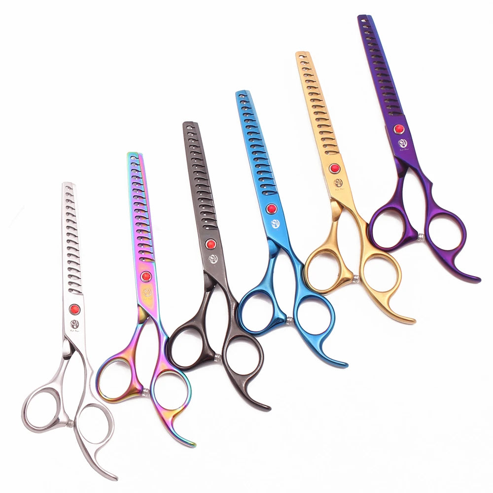 Professional Stainless Steel Curved Dog Grooming Scissors