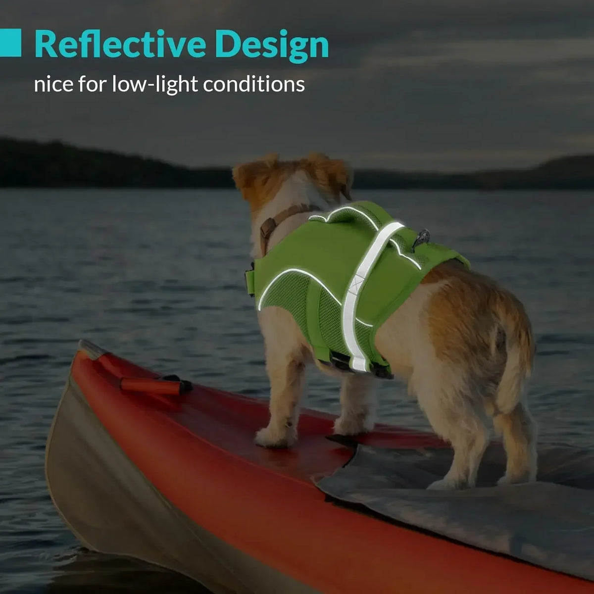 Bxx Professional Mesh Dog Life Jacket Ergonomic Rescue Handle Design