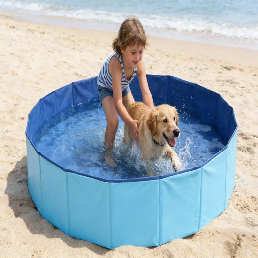 Foldable Portable Pet Bathing Pool For Dogs And Cats