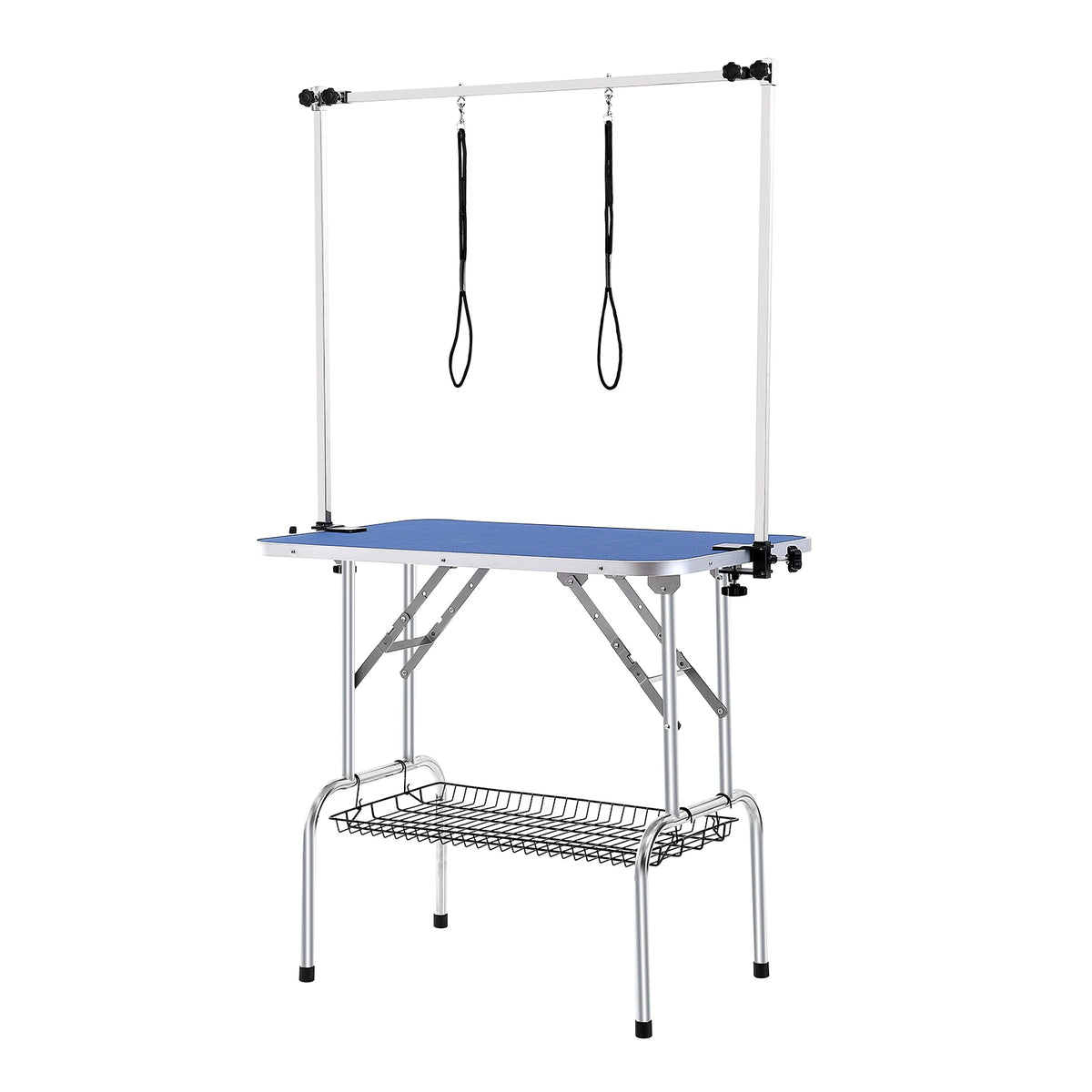 SucceBuy Foldable Pet Grooming Station With Grooming Loop