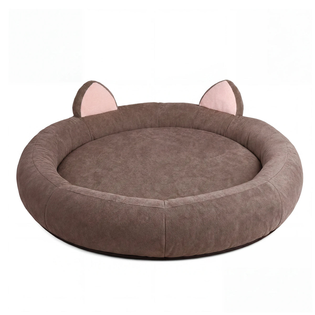 Memory Foam Dog Bed With Supportive Bolster For Senior Dogs