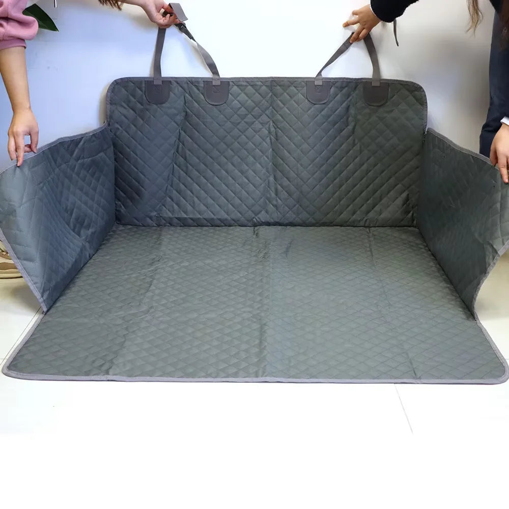 Breathable Waterproof Dog Car Trunk Cargo Seat Cover Liner