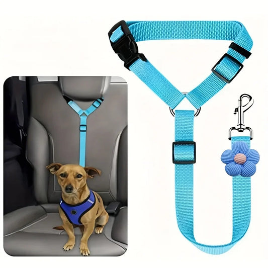 Premium Polyester Dog Car Seat Belt Safety Tether Leash