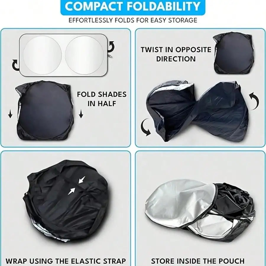Premium Car Sun Visor Windshield Blocker For Superior UV Control