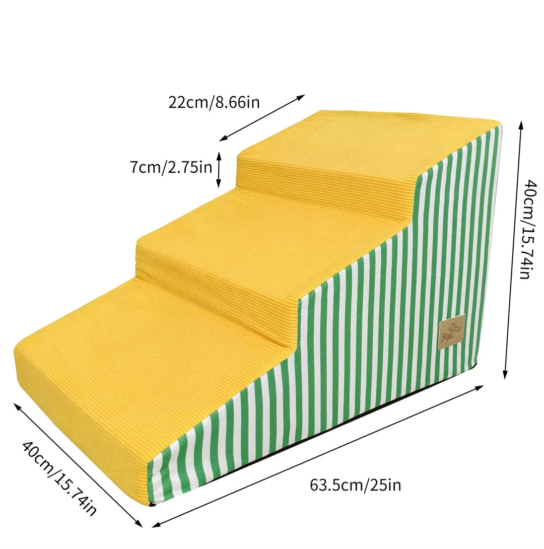 High Density Foam Dog Stairs Non Slip Ramp For Dogs