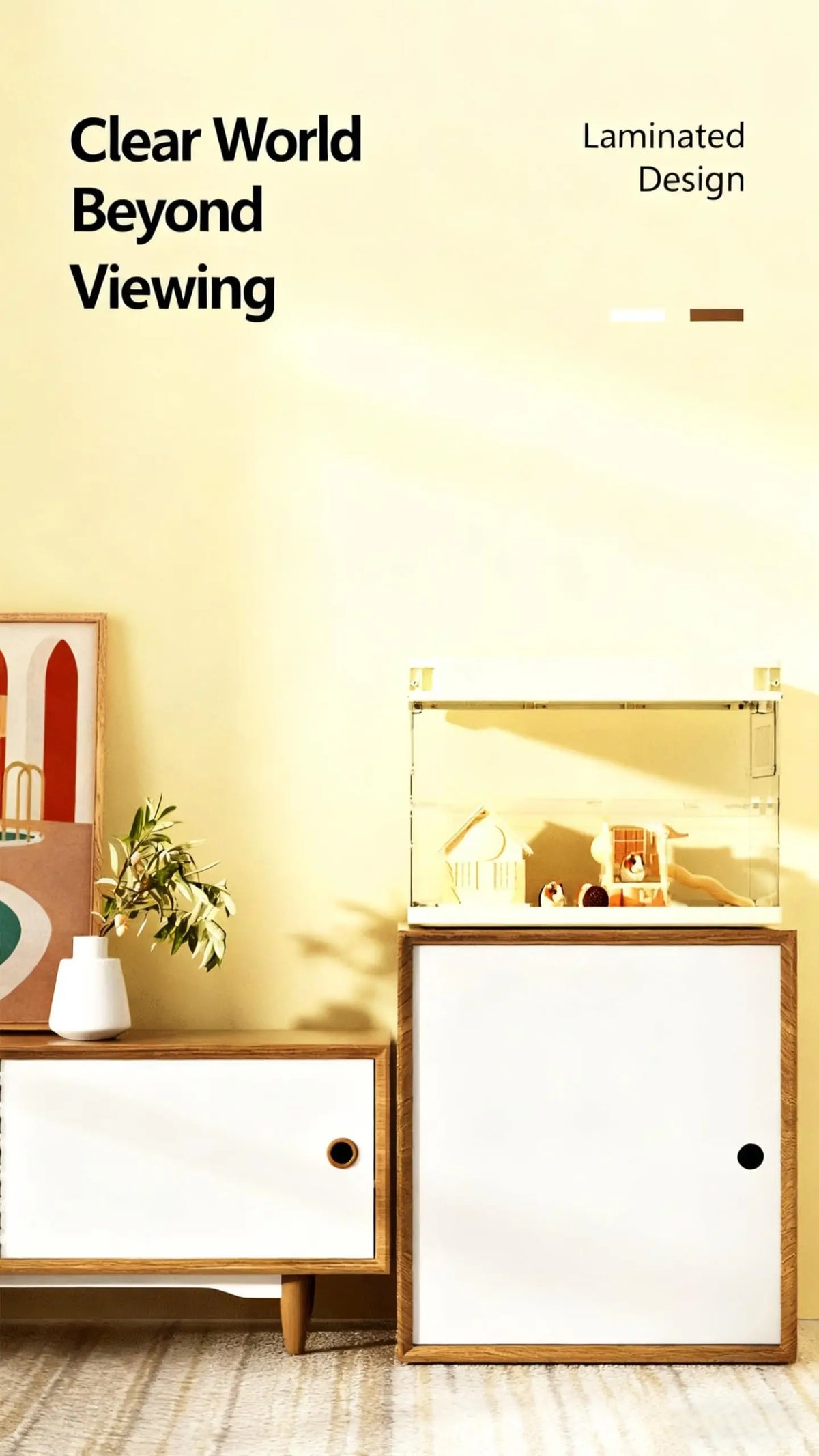 MeterMall Small Animal Cage Starter Kit With Six Accessories