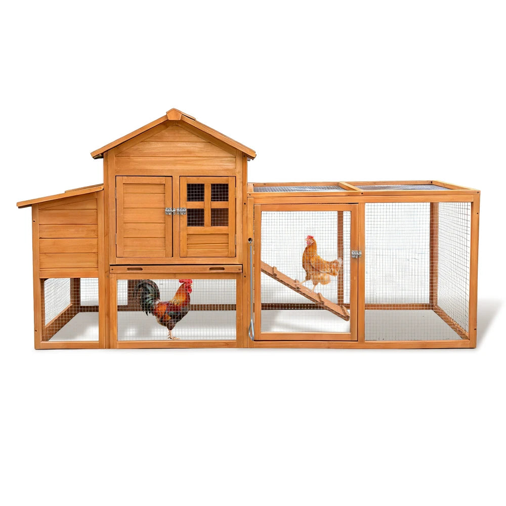 Chicken Coop Nest Box Removable Tray Outdoor Weatherproof Hen House