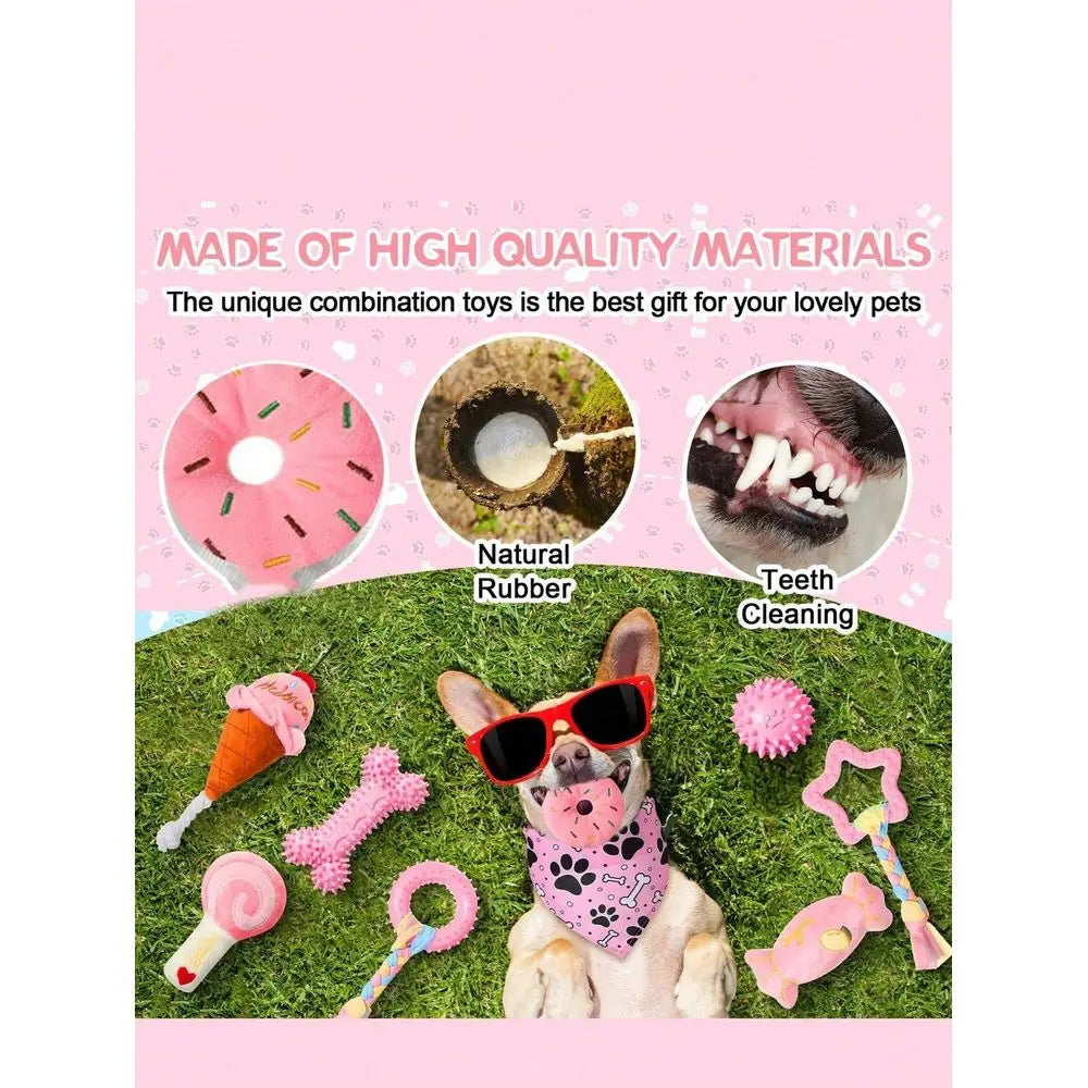 Premium Soft Cloth Dog Tie And Bow Fashion Accessory