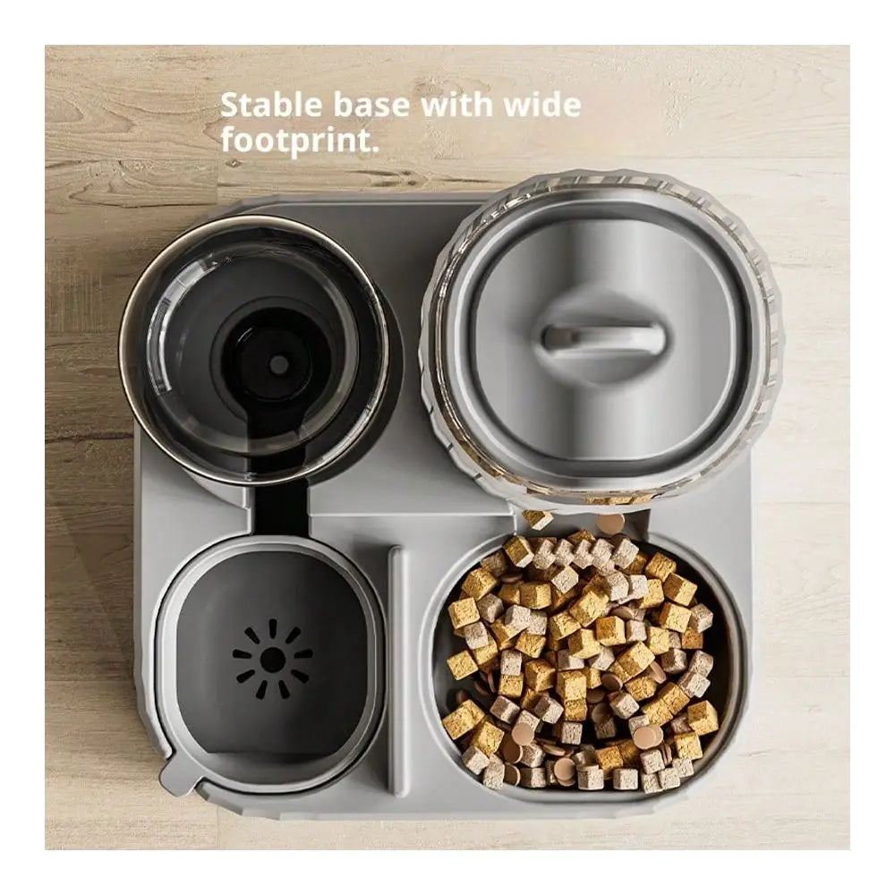 Automatic Cat Feeder With Quantitative Feeding And Large Capacity