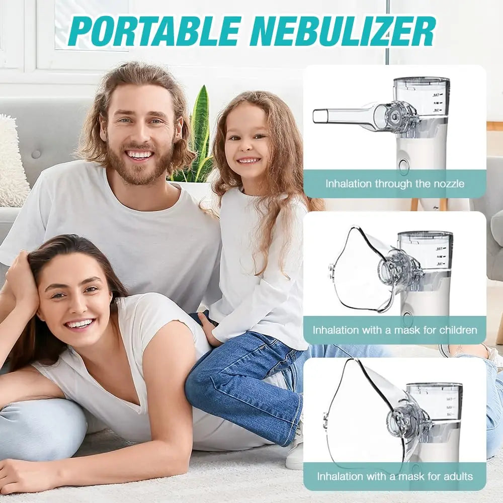 Portable Handheld Nebulizer for Humans and Animals USB Rechargeable