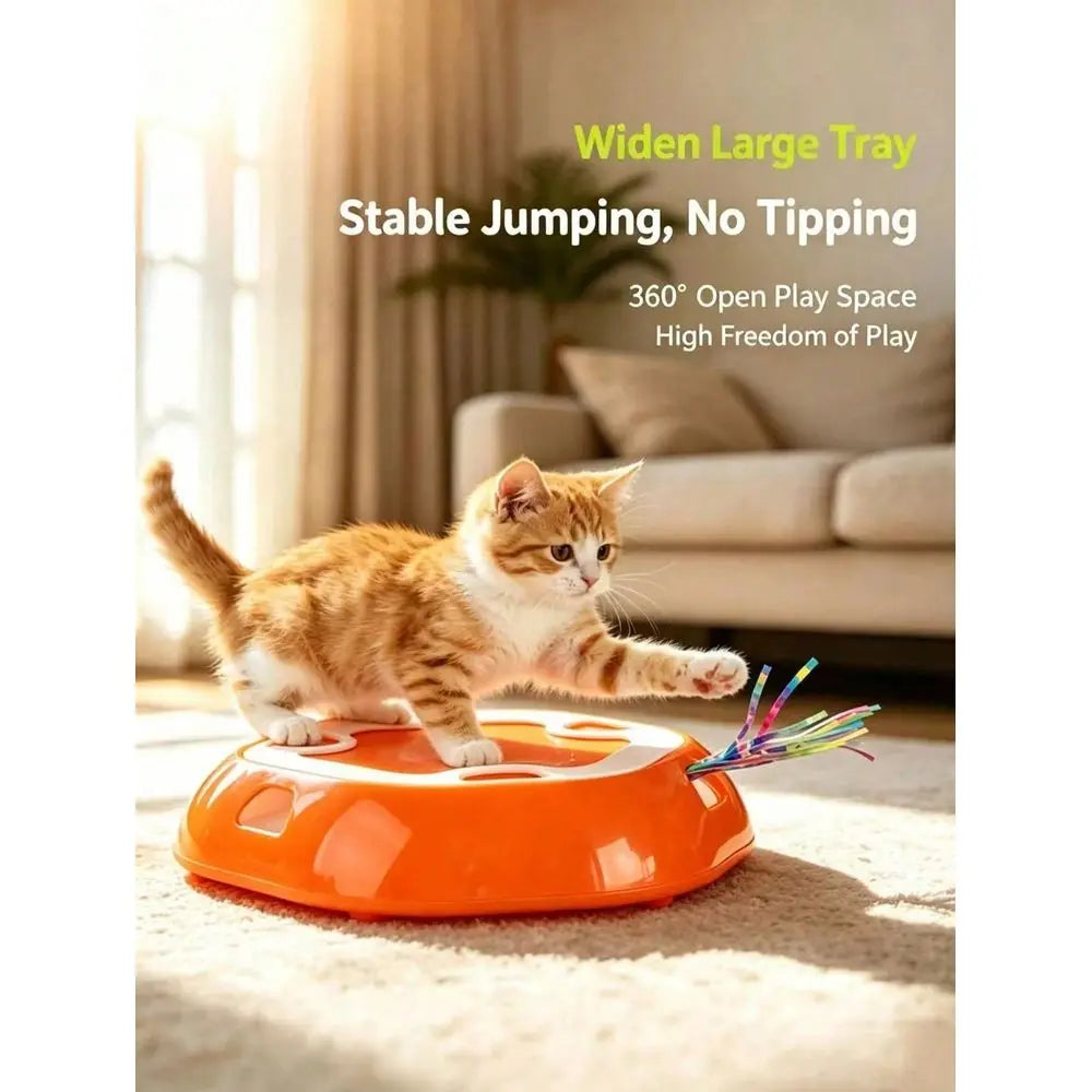 Electronic Interactive Cat Toy Automatic Motion Activated Hide Seek