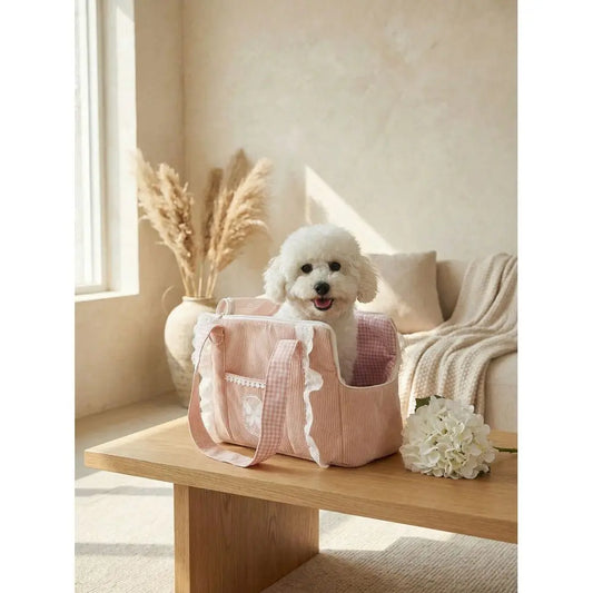Portable Pet Carrier Backpack With Shoulder Strap For Dogs Cats
