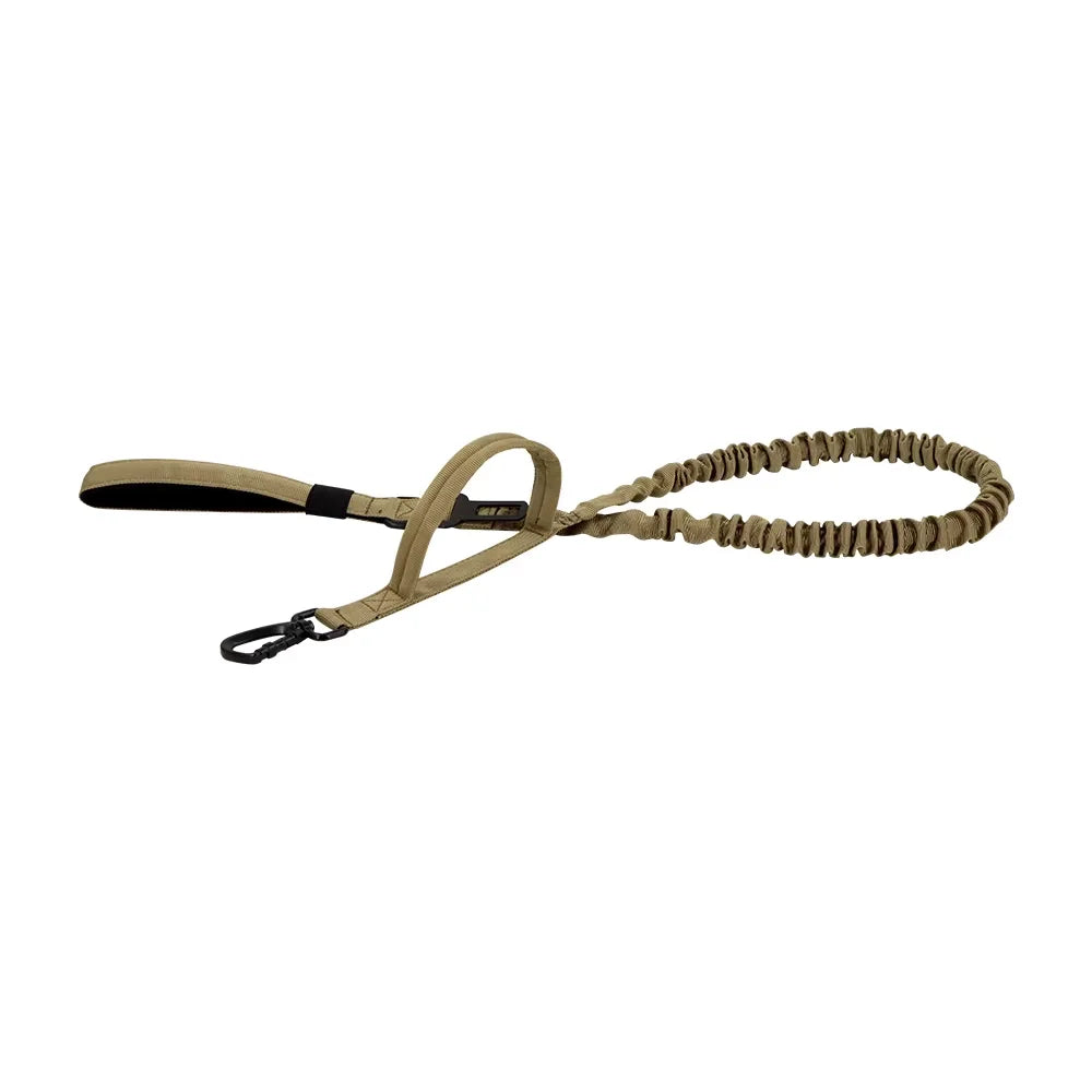 Adjustable Tactical Nylon Dog Leash With Quick Release Buckle